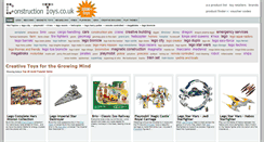Desktop Screenshot of construction-toys.co.uk